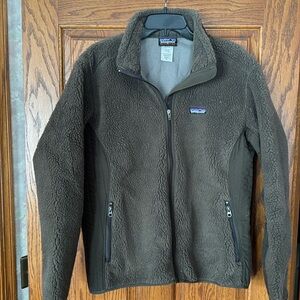 Patagonia Synchilla Jacket.  Dark Gray/Green.  Size XL